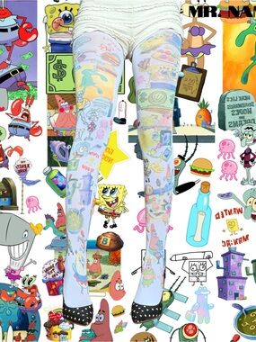 SpongeBob Squarepants Tights - Mr Nammy